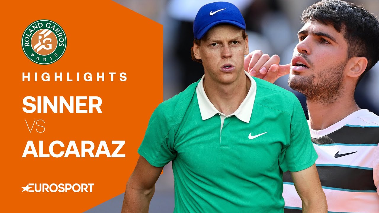 Jannik Sinner vs Carlos Alcaraz | Final | French Open 2025 Extended Highlights 🇫🇷