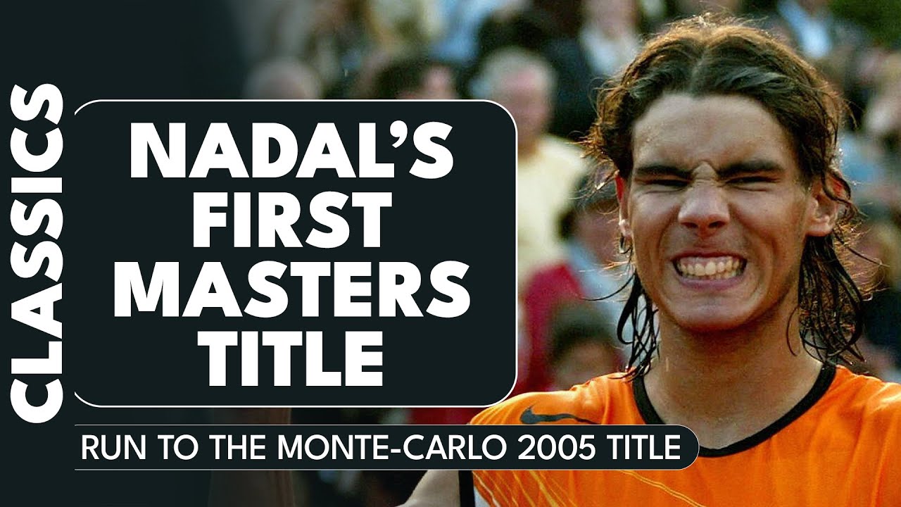 Rafael Nadal's FIRST EVER Masters 1000 Title! 🏆 Run To The Monte-Carlo 2005 Title