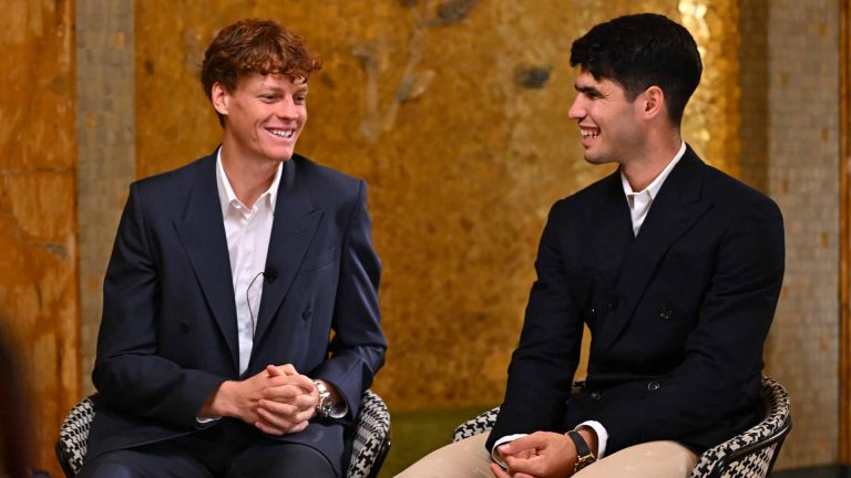 Jannik Sinner e Carlos Alcaraz