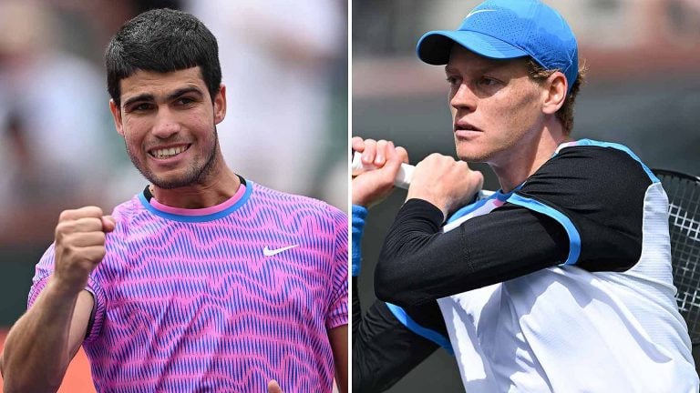 Sinner e Alcaraz doppio misto US Open