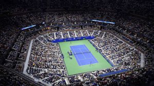 US Open show doppio misto