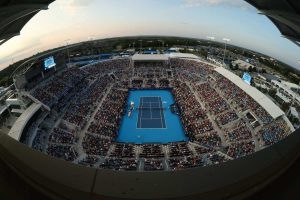Foto panoramica del Centrale del Cincinnati Open