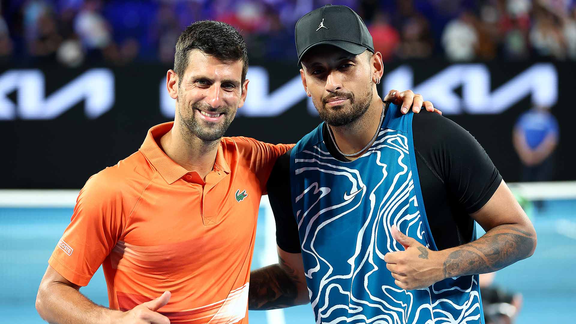Lo strano rapporto tra Djokovic e Kyrgios: “Mi manda i suoi video quando esce e beve”