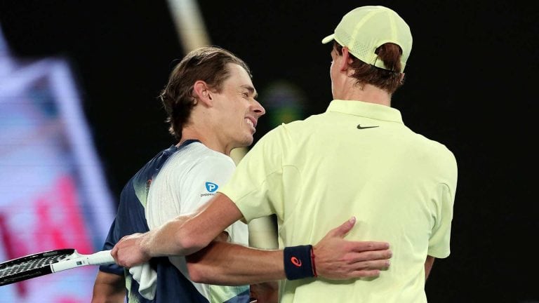 Sinner vs De Minaur a Pechino