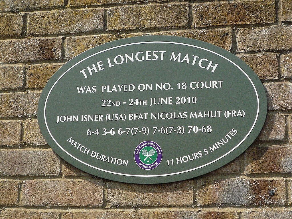 Il match più lungo della storia a Wimbledon