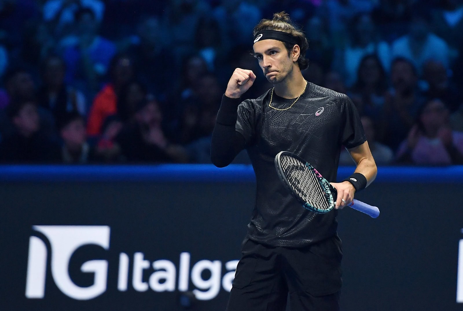 Atp Finals, Musetti batte De Minaur, impresa alla Inalpi Arena
