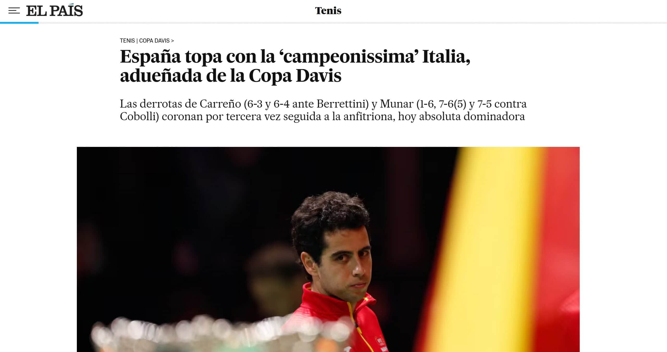La stampa estera esalta l’Italia di Davis: “Il trionfo della fratellanza”