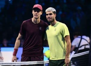 Jannik Sinner e Carlos Alcaraz