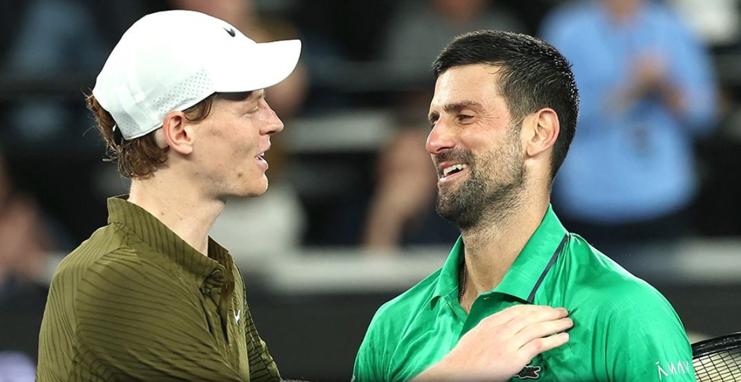 Sinner può riscrivere la storia del tennis: nel mirino due record clamorosi di Djokovic