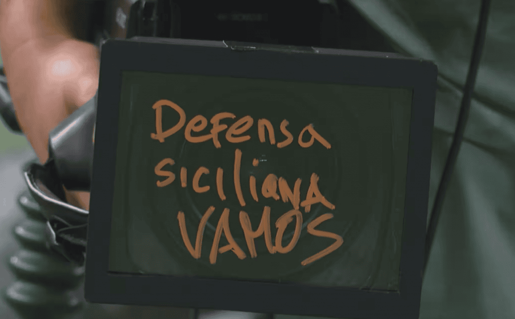 Davidovich Fokina Defensa Siciliana